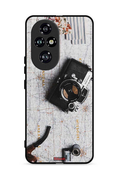 Tolwak غطاء حماية لهاتف Honor 200 Pro 5G بكاميرا كلاسيكية