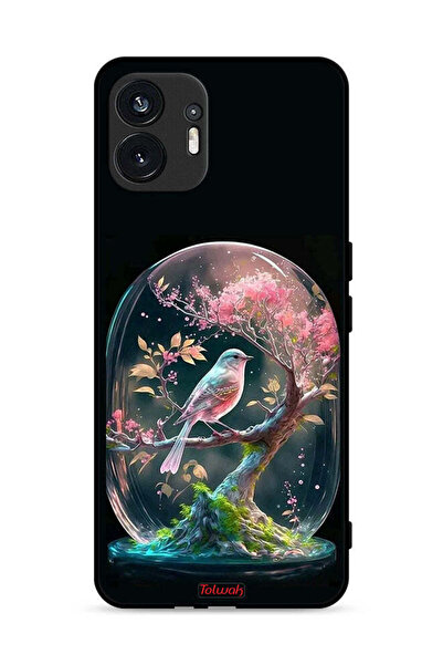 Tolwak غطاء حماية لهاتف Nothing Phone (2) 5G Bird In Jarr