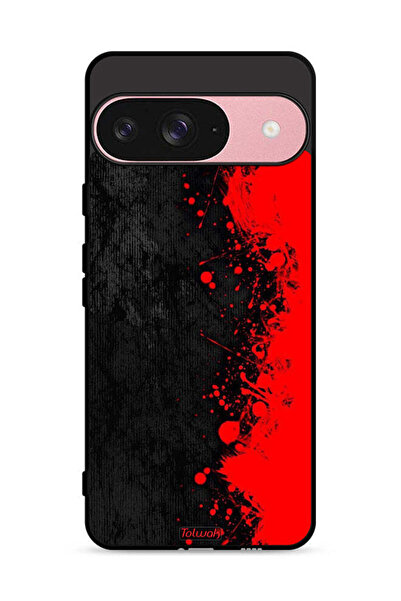 Tolwak غطاء حماية لجهاز Google Pixel 9 بنمط تجريدي