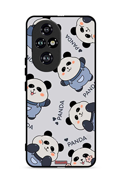 Tolwak غطاء حماية لهاتف Honor 200 Pro 5G بنمط الباندا