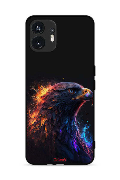 Tolwak Nothing Phone (2) 5G Protective Case Cover Eagle Art