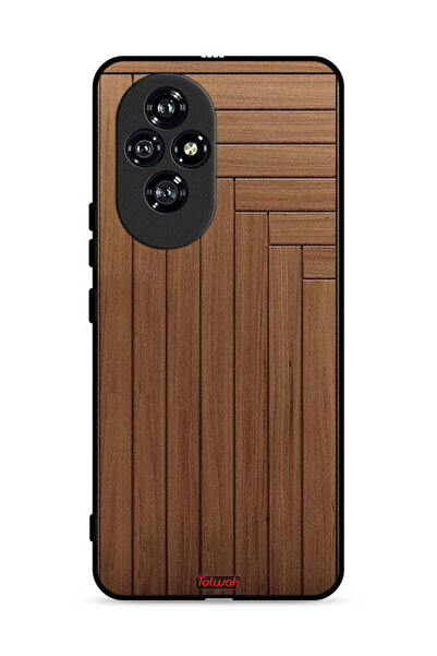 Tolwak غطاء حماية لهاتف Honor 200 5G بنمط باب