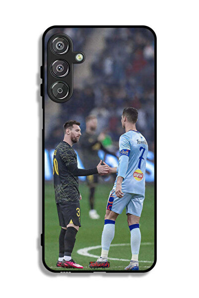 Tolwak غطاء حماية لهاتف سامسونج جالاكسي M16 5G ميسي ورونالدو