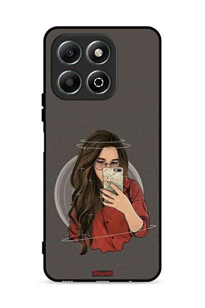 Tolwak غطاء حماية لهاتف Honor X6b 4G لالتقاط صور سيلفي