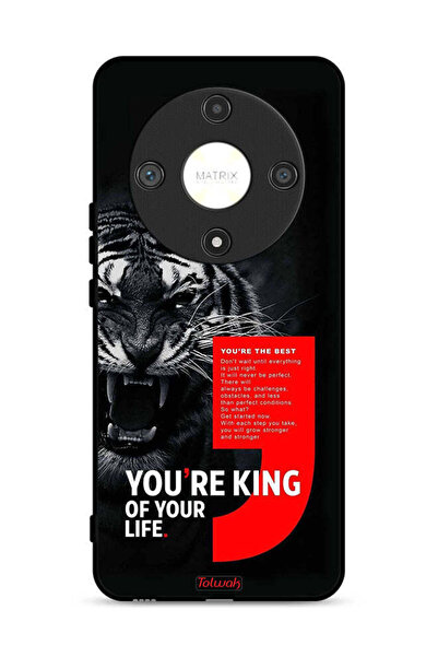 Tolwak غطاء حماية لهاتف Honor X9b 5G أنت ملك حياتك