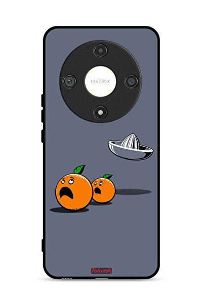 Tolwak غطاء حماية لهاتف Honor X9b 5G بتصميم فني رقمي بسيط وفكاهي