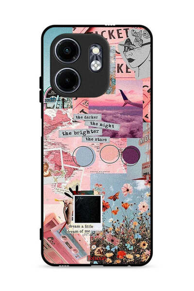 Tolwak غطاء حماية لهاتف Infinix Smart 9 4G - الليل أظلم والنجوم أكثر إشراقًا