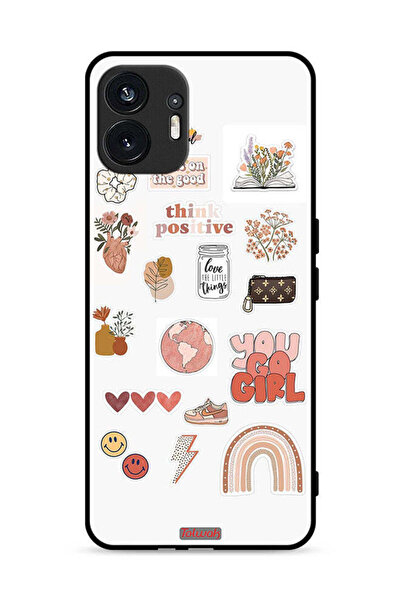 Tolwak Nothing Phone (2) 5G Protective Case Cover You Go Girl