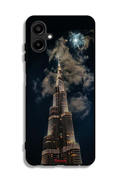 Tolwak Samsung Galaxy F06 5G Protective Case Cover Burj Khalifa In Night