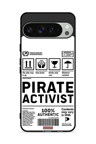 Tolwak غطاء حماية لجهاز Google Pixel 9 Pro XL - ملصق ناشط خاص