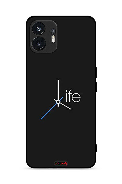 Tolwak Nothing Phone (2) 5G Protective Case Cover Life Clock