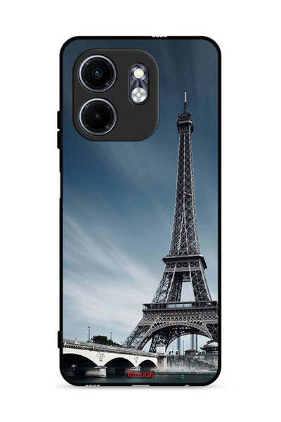 Tolwak غطاء حماية لهاتف إنفينيكس سمارت 9 4G بتصميم برج إيفل