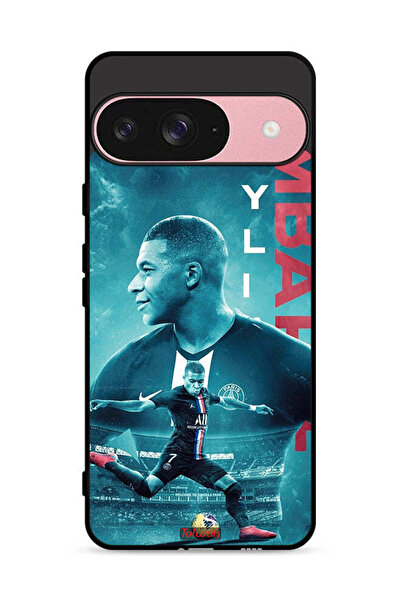 Tolwak غطاء حماية لهاتف Google Pixel 9 مع ملصق Mbappé