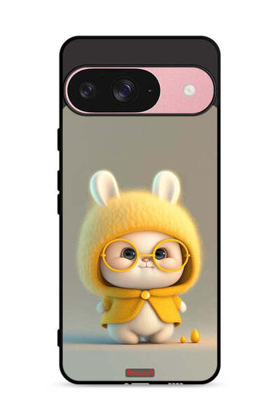 Tolwak غطاء حماية لجهاز جوجل بيكسل 9 بتصميم أرنب صغير