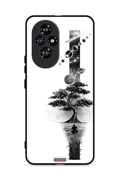 Tolwak غطاء حماية لهاتف Honor 200 5G بتصميم فن الفضاء الأرضي