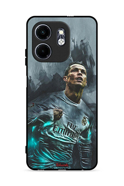 Tolwak غطاء حماية لهاتف Infinix Hot 50i 4G برسومات كريستيانو رونالدو