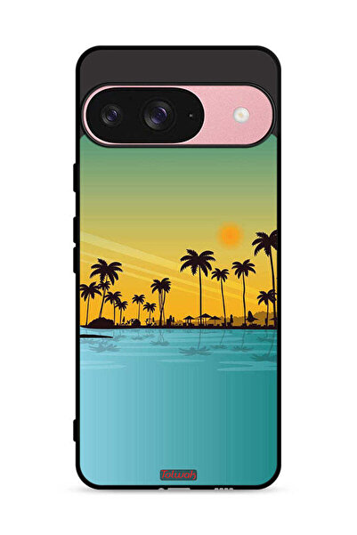 Tolwak غطاء حماية لجهاز Google Pixel 9 بتصميم فن تجريدي