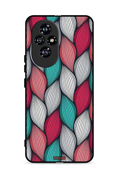 Tolwak غطاء حماية لهاتف Honor 200 5G بنقشة ريشة