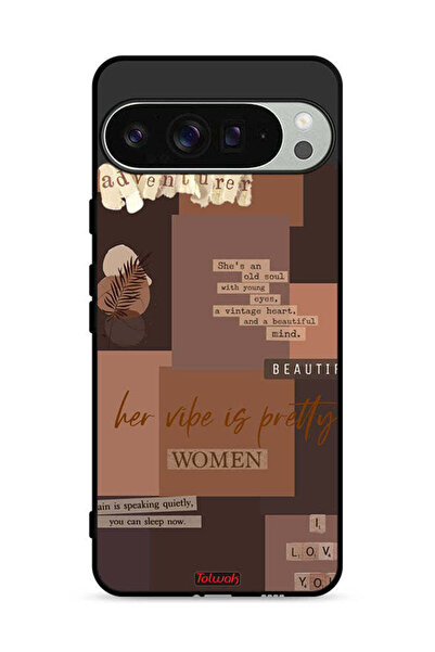 Tolwak غطاء حماية لجهاز Google Pixel 9 Pro XL - للنساء المغامرات