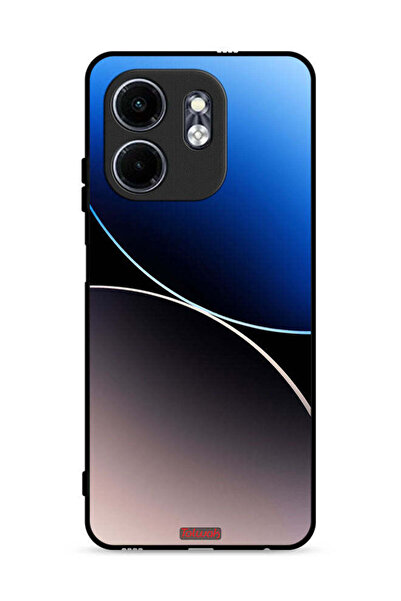 Tolwak غطاء حماية لهاتف إنفينيكس سمارت 9 4G بنمط خطوط منحنية