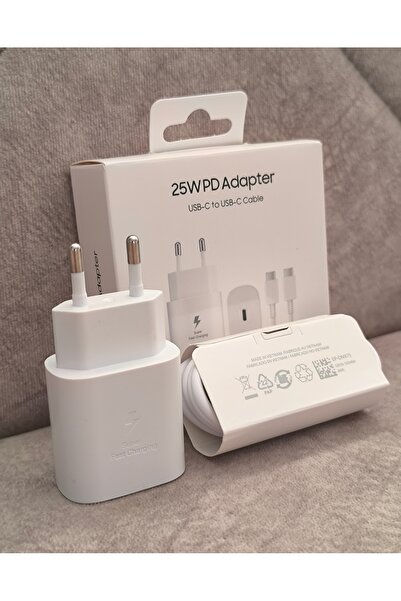 Kotenart Samsung Galaxy A24/A34/A54 Uyumlu Süper Hızlı Şarj Adaptör Type c gi...