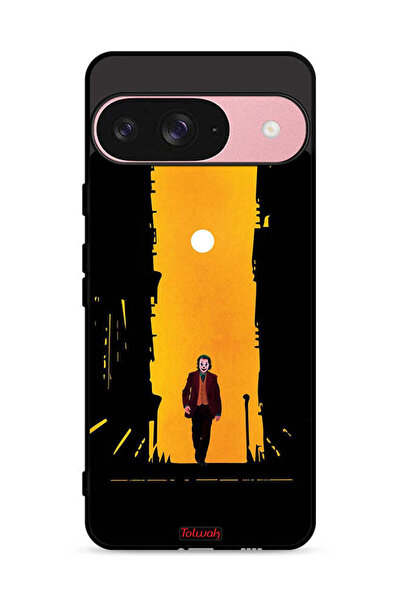 Tolwak غطاء حماية لجهاز Google Pixel 9 بتصميم جوكر، عمل فني رقمي تجريدي