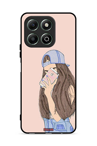 Tolwak غطاء حماية لهاتف Honor X6b 4G لالتقاط صور سيلفي