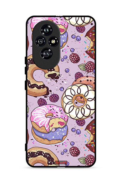 Tolwak غطاء حماية لهاتف Honor 200 5G برسومات دونات فنية