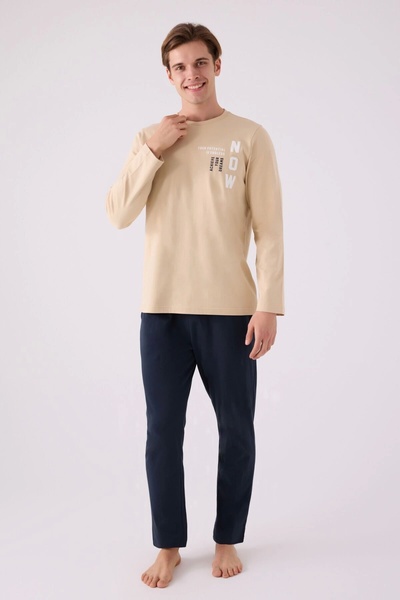 Arnetta Men's Double Suit - Beige