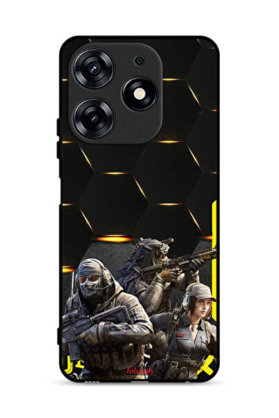 Tolwak غطاء حماية لهاتف Tecno Spark 10 Pro 4G بخلفية Cyberpunk