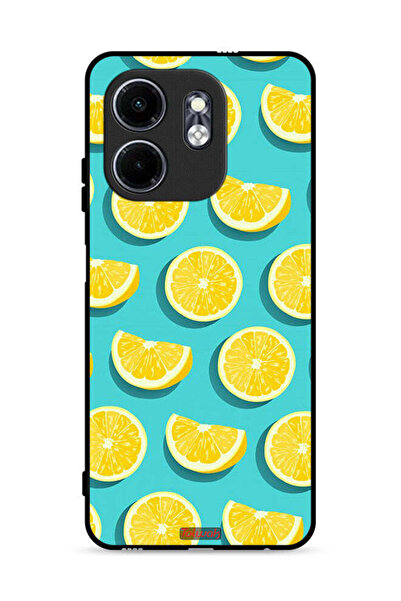 Tolwak غطاء حماية لهاتف إنفينيكس سمارت 9 4G بنقشة برتقالية