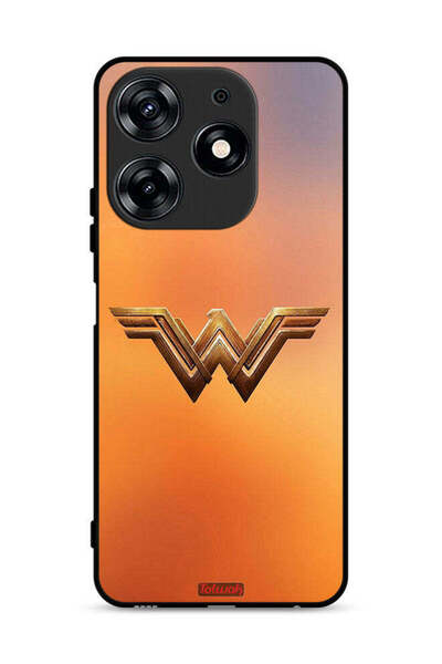 Tolwak غطاء حماية لهاتف تكنو سبارك 10 برو 4G بشعار Wonder Women