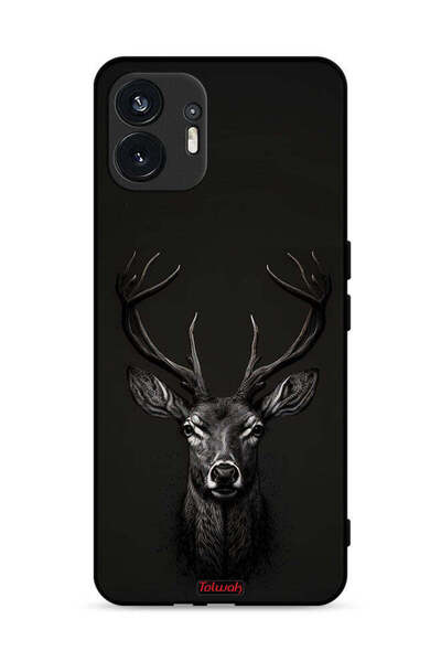 Tolwak Nothing Phone (2) 5G Protective Case Cover Deer Digital Art