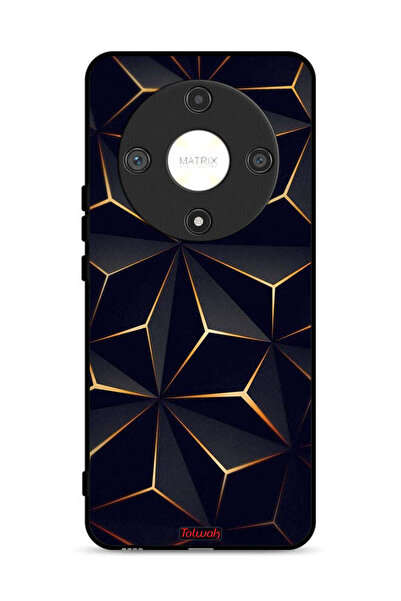 Tolwak غطاء حماية بنمط لهاتف Honor X9b 5G