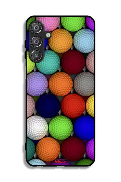 Tolwak غطاء حماية لهاتف سامسونج جالاكسي F16 5G، كرات فنية تجريدية