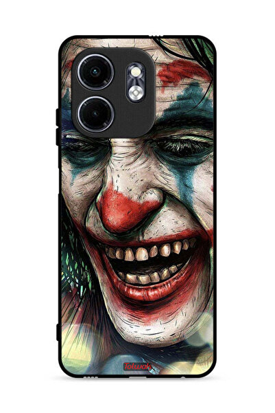Tolwak غطاء حماية لهاتف إنفينيكس سمارت 9 4G بطبعة وجه الجوكر الضاحك