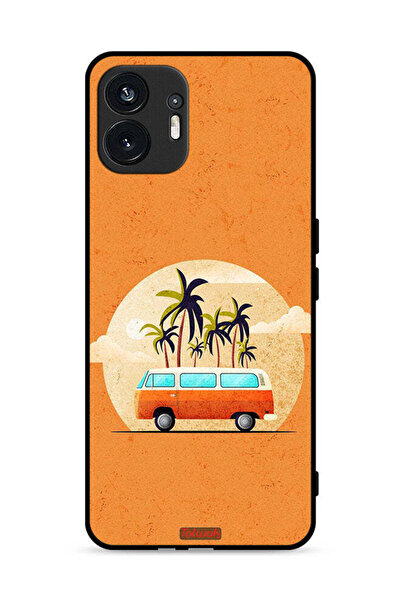 Tolwak Nothing Phone (2) 5G Protective Case Cover Bus Art