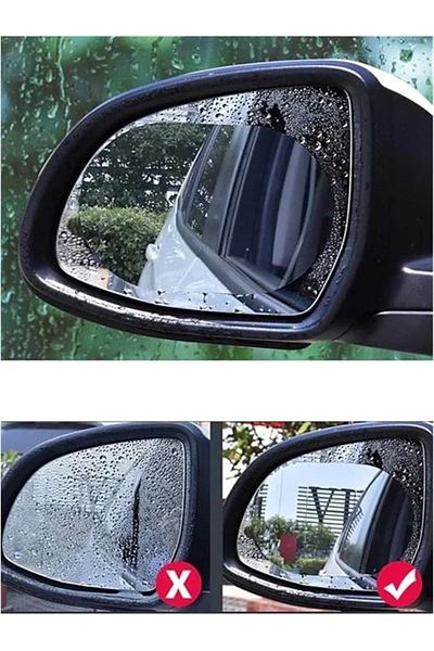 Mu Art Ahşap Auto Side Mirror Rain Slider Film