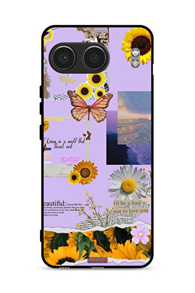 Tolwak غطاء حماية لهاتف OnePlus Nord 4 5G بملصقات عباد الشمس الجميلة