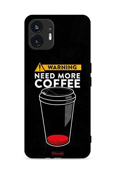 Tolwak غطاء حماية لهاتف Nothing Phone (2) 5G - هل تحتاج إلى المزيد من القهوة؟