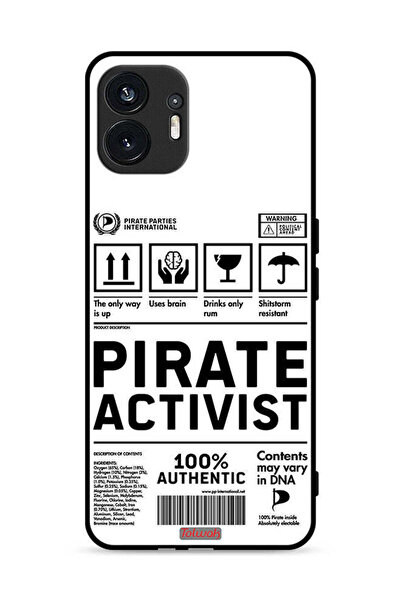 Tolwak Nothing Phone (2) 5G Protective Case Cover Private Activist Sticker