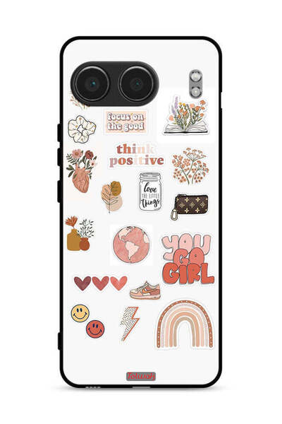 Tolwak غطاء حماية لهاتف OnePlus Nord 4 5G بتصميم فتاة مرحة