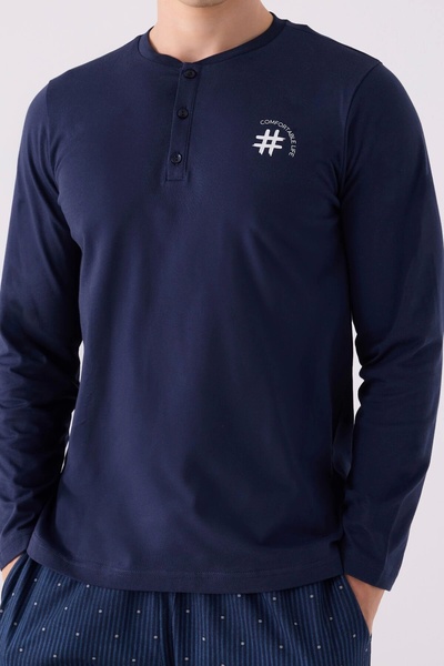 Arnetta Men's Double Suit - Navy Blue