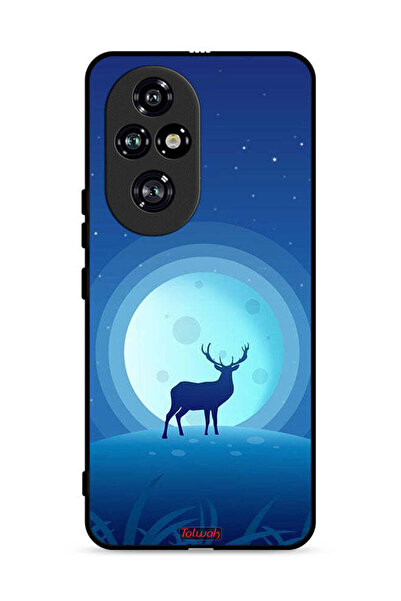 Tolwak غطاء حماية لهاتف Honor 200 Pro 5G بتصميم غزال