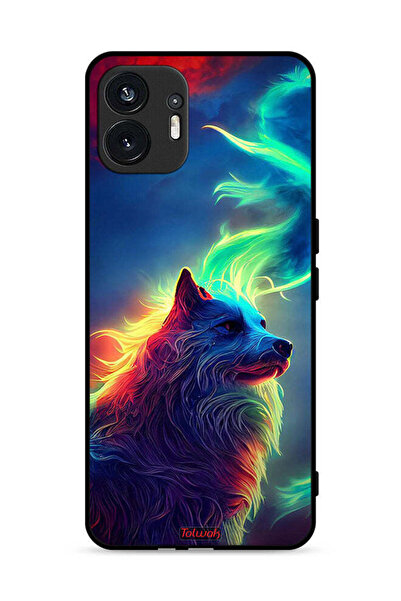 Tolwak Nothing Phone (2) 5G Protective Case Cover Wolf