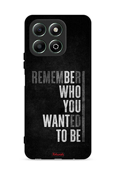 Tolwak غطاء حماية لهاتف Honor X6b 4G تذكر من أردت أن تكون