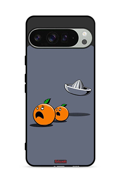 Tolwak غطاء حماية لجهاز Google Pixel 9 Pro XL بتصميم فني رقمي بسيط وفكاهي