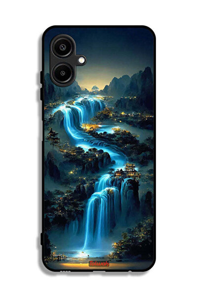 Tolwak غطاء حماية لهاتف سامسونج جالاكسي F06 5G بنقشة شلال