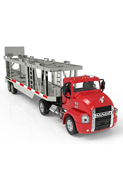 DOUBLE EAGLE Mack transport truck with 2 cars 1:26