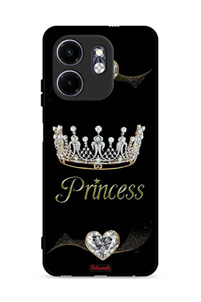 Tolwak غطاء حماية لهاتف إنفينيكس سمارت 9 4G بطبعة الأميرة